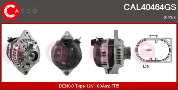 Alternator (CAL40464GS)