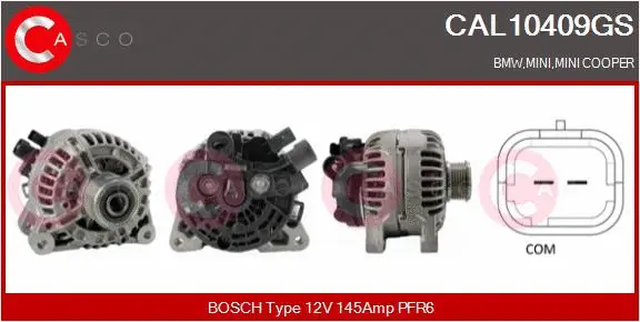 Alternator (CAL10409GS)