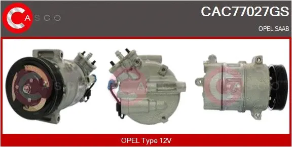Compressor, air conditioning (CAC77027GS)