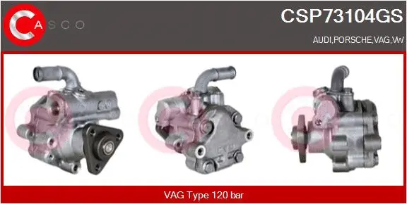 Hydraulic Pump, steering (CSP73104GS)