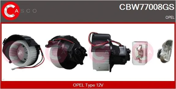 Interior Blower (CBW77008GS)