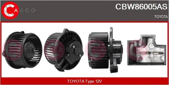 Interior Blower (CBW86005AS)