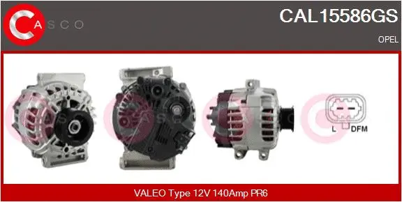 Alternator (CAL15586GS)