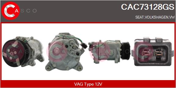 Compressor, air conditioning (CAC73128GS)