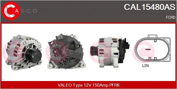Alternator (CAL15480AS)