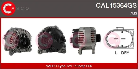 Alternator (CAL15364GS)
