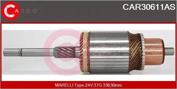 Armature, starter (CAR30611AS)