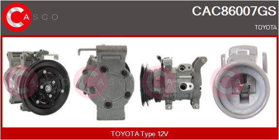 Compressor, air conditioning (CAC86007GS)