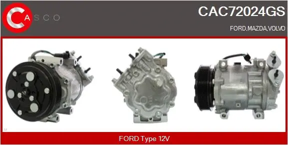 Compressor, air conditioning (CAC72024GS)