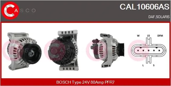 Alternator (CAL10606AS)