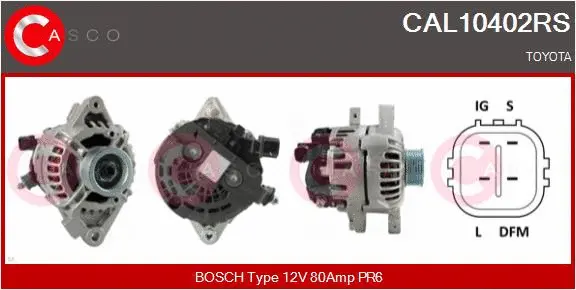 Alternator (CAL10402RS)
