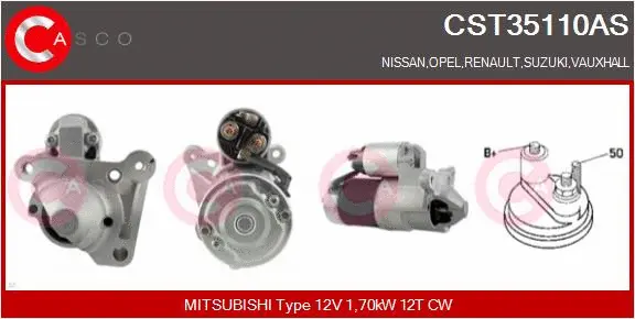 Starter (CST35110AS)