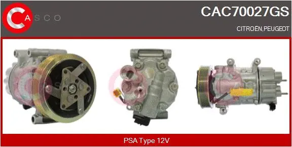 Compressor, air conditioning (CAC70027GS)