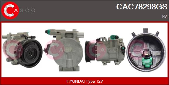 Compressor, air conditioning (CAC78298GS)