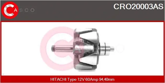 Rotor, alternator (CRO20003AS)