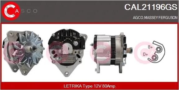 Alternator (CAL21196GS)