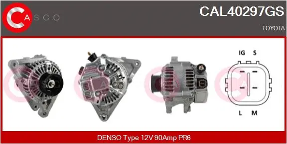Alternator (CAL40297GS)