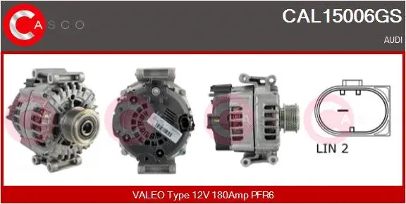 Alternator (CAL15006GS)
