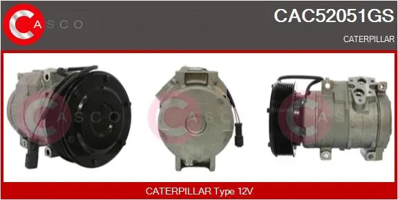 Compressor, air conditioning (CAC52051GS)
