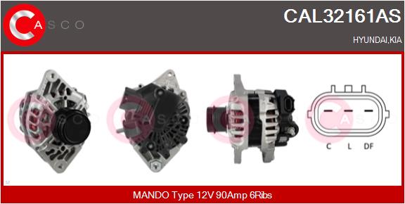Alternator (CAL32161AS)