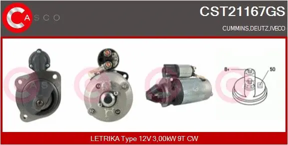 Starter (CST21167GS)