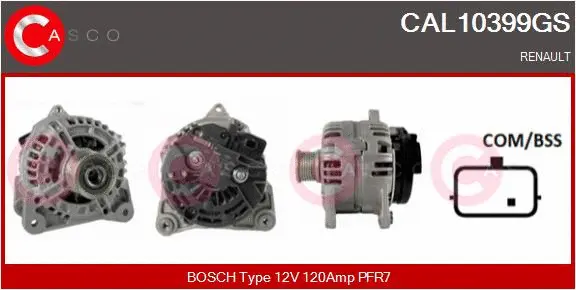 Alternator (CAL10399GS)