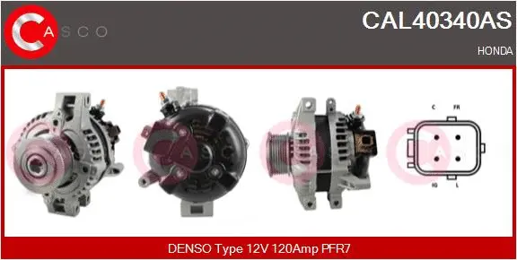 Alternator (CAL40340AS)