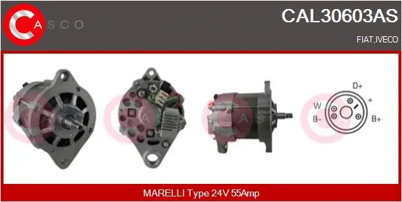 Alternator (CAL30603AS)