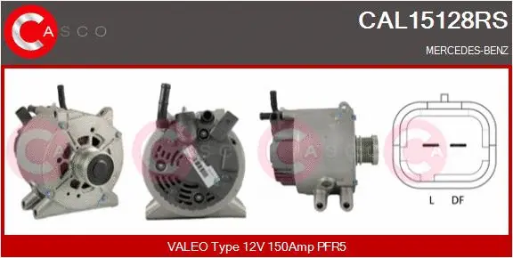 Alternator (CAL15128RS)