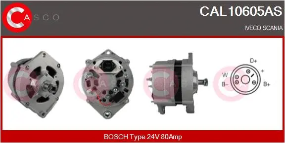 Alternator (CAL10605AS)