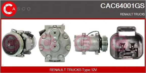 Compressor, air conditioning (CAC64001GS)