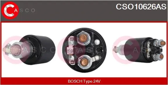 Solenoid Switch, starter (CSO10626AS)
