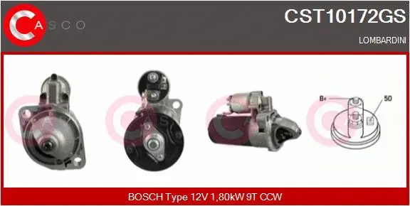 Starter (CST10172GS)