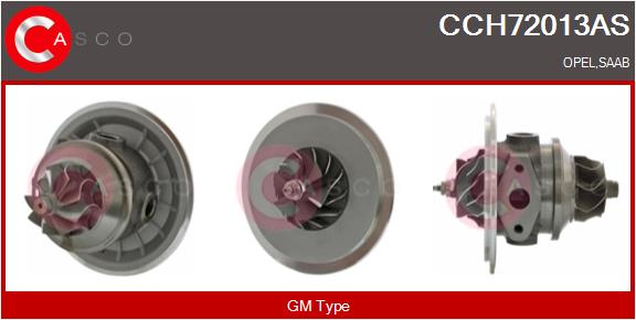 Core assembly, turbocharger (CCH72013AS)