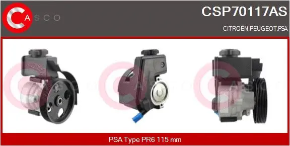 Hydraulic Pump, steering (CSP70117AS)