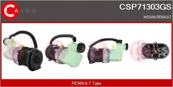 Hydraulic Pump, steering (CSP71303GS)