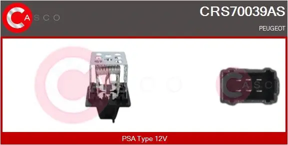 Resistor, interior blower (CRS70039AS)