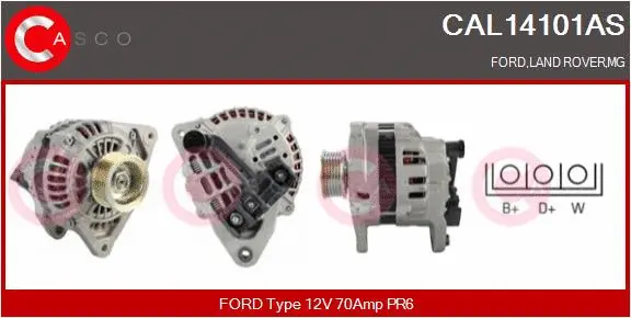 Alternator (CAL14101AS)