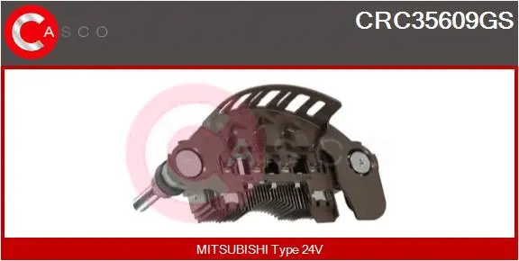 Rectifier, alternator (CRC35609GS)