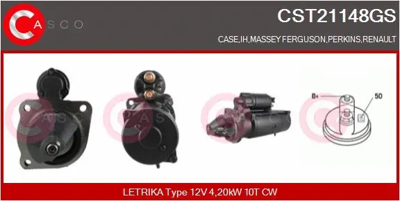 Starter (CST21148GS)