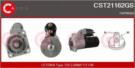 Starter (CST21162GS)