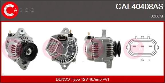 Alternator (CAL40408AS)