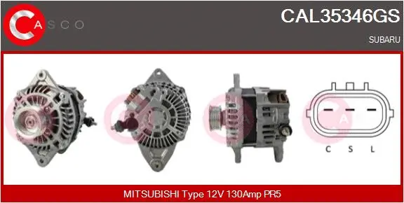 Alternator (CAL35346GS)