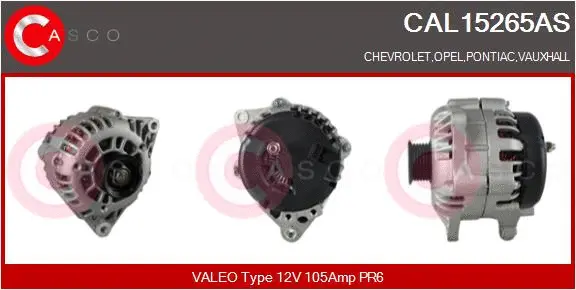 Alternator (CAL15265AS)