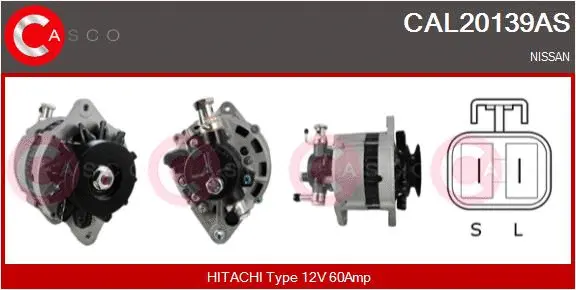 Alternator (CAL20139AS)
