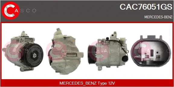 Compressor, air conditioning (CAC76051GS)