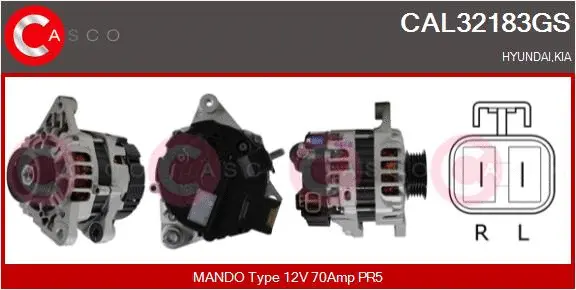 Alternator (CAL32183GS)