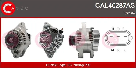 Alternator (CAL40287AS)