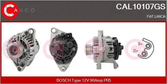 Alternator (CAL10107GS)