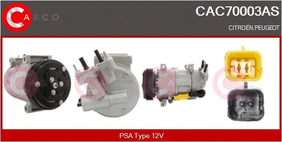Compressor, air conditioning (CAC70003AS)